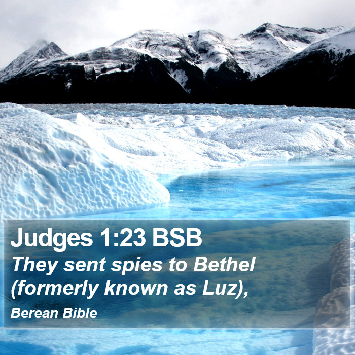 Judges 1:23 BSB Bible Study