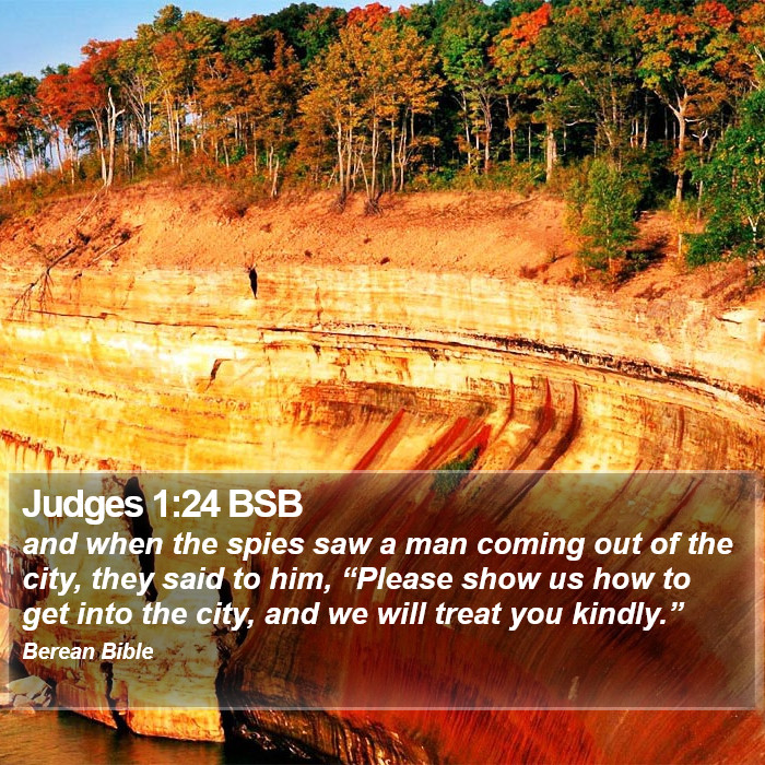 Judges 1:24 BSB Bible Study