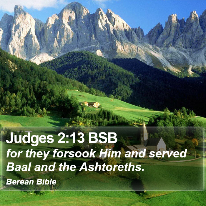 Judges 2:13 BSB Bible Study