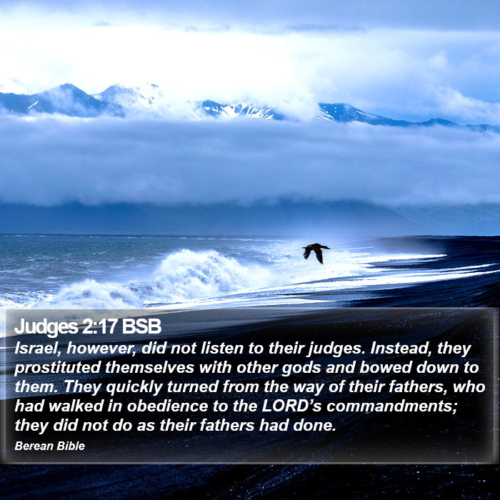 Judges 2:17 BSB Bible Study