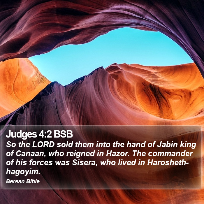 Judges 4:2 BSB Bible Study