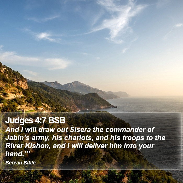 Judges 4:7 BSB Bible Study