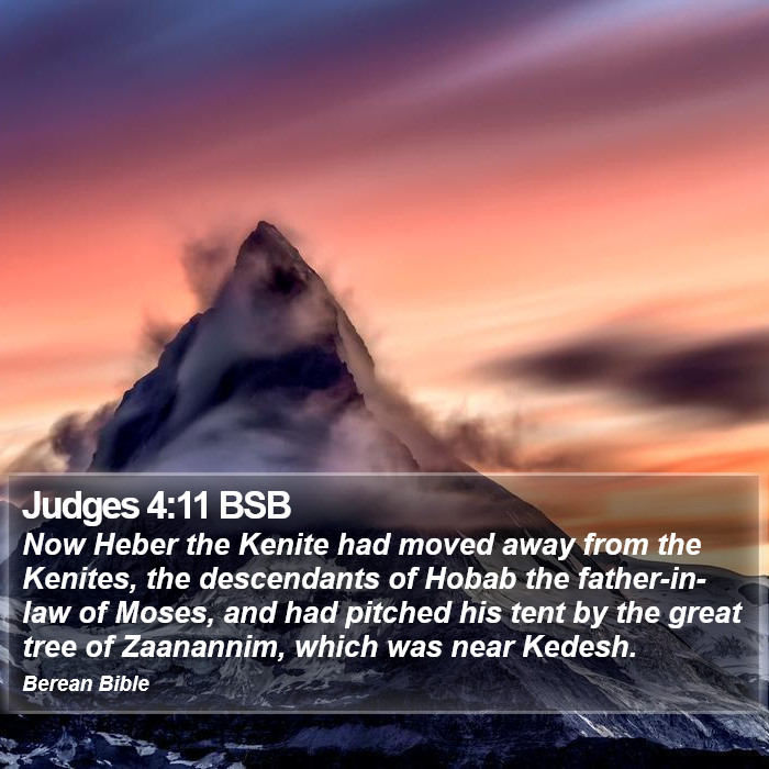 Judges 4:11 BSB Bible Study