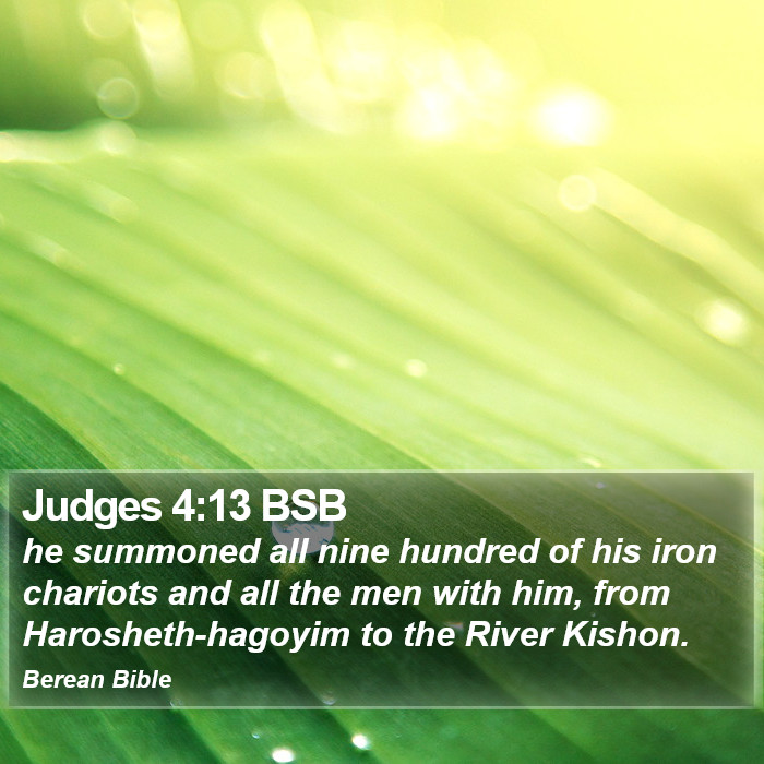 Judges 4:13 BSB Bible Study