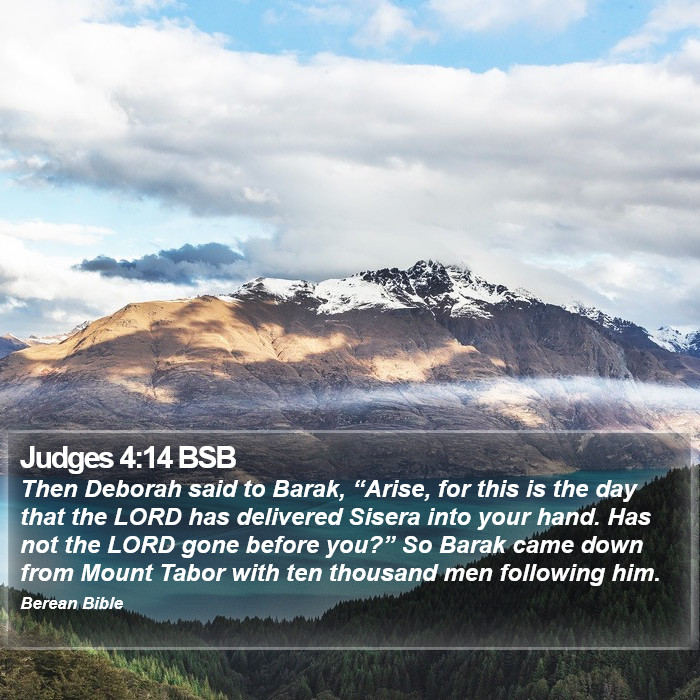 Judges 4:14 BSB Bible Study