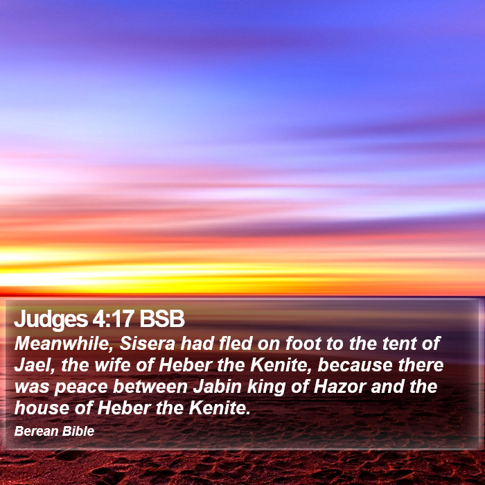 Judges 4:17 BSB Bible Study