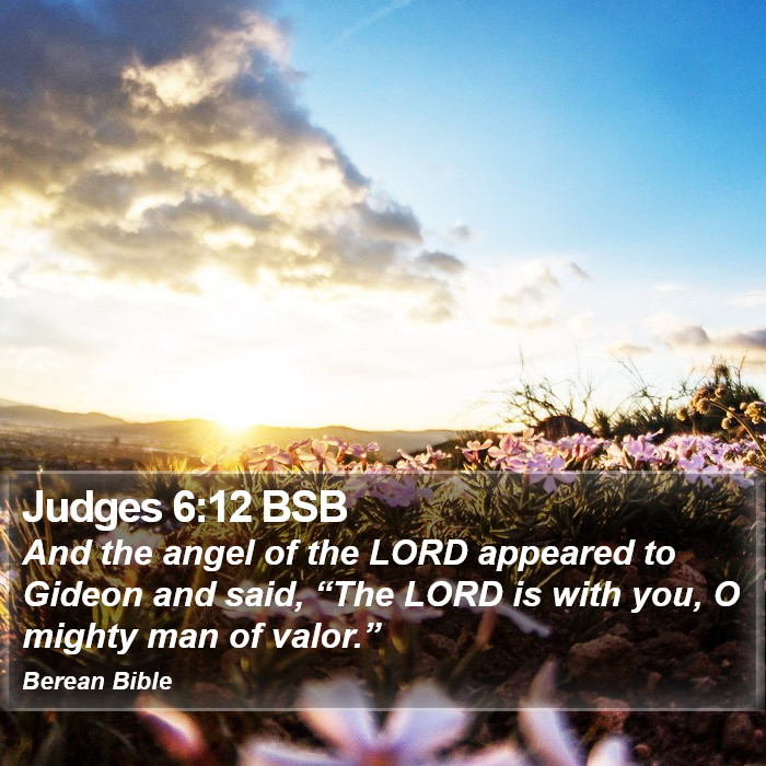 Judges 6:12 BSB Bible Study