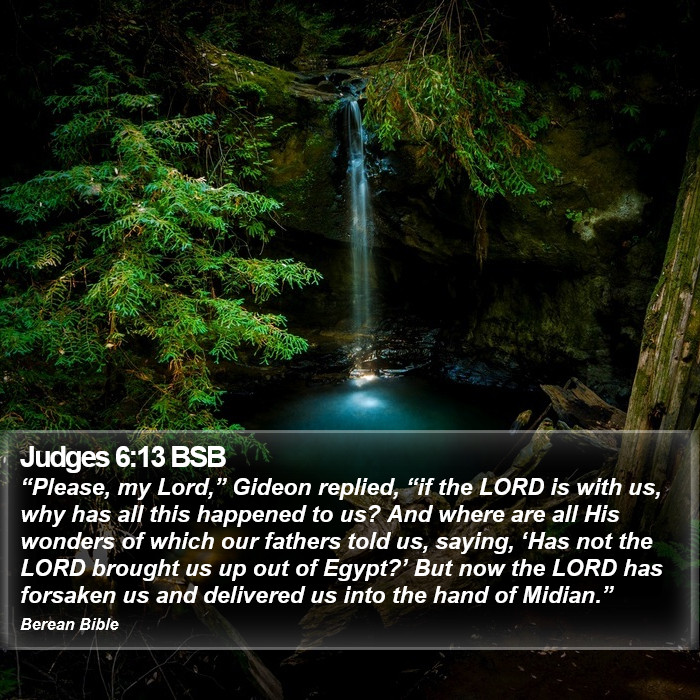 Judges 6:13 BSB Bible Study