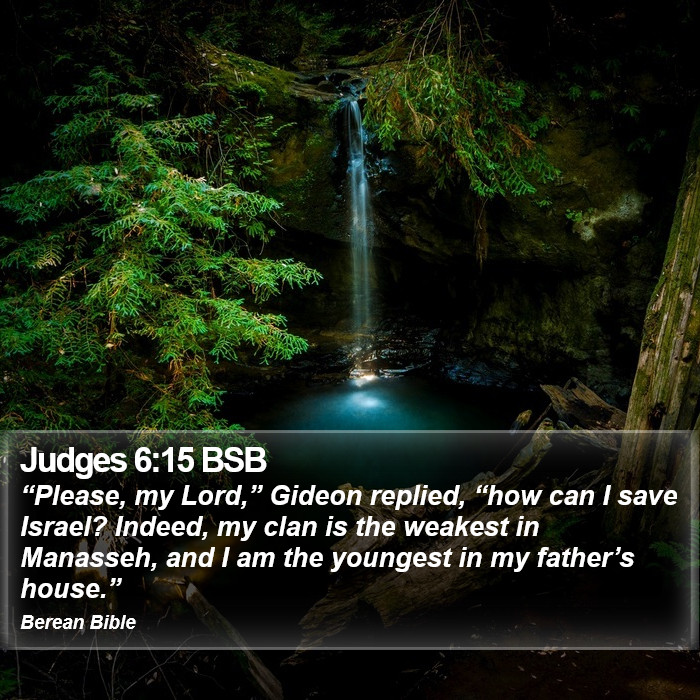 Judges 6:15 BSB Bible Study