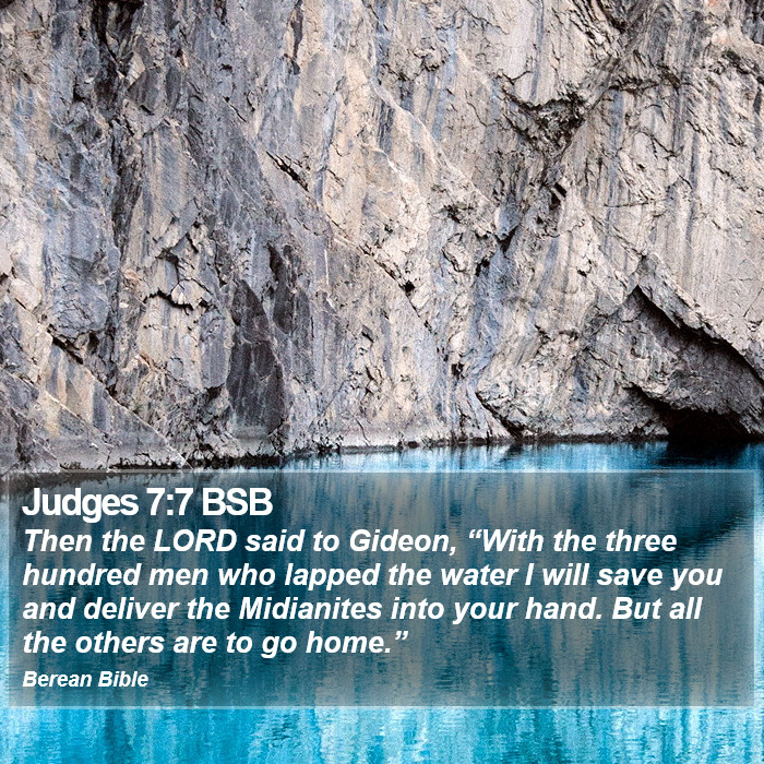 Judges 7:7 BSB Bible Study