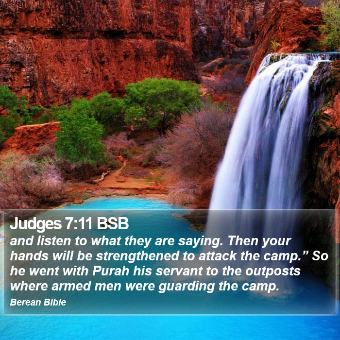 Judges 7:11 BSB Bible Study