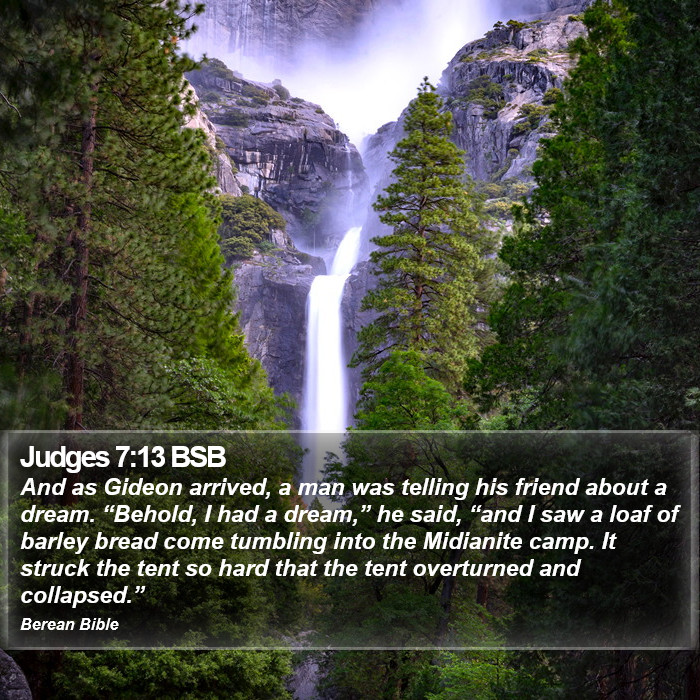 Judges 7:13 BSB Bible Study