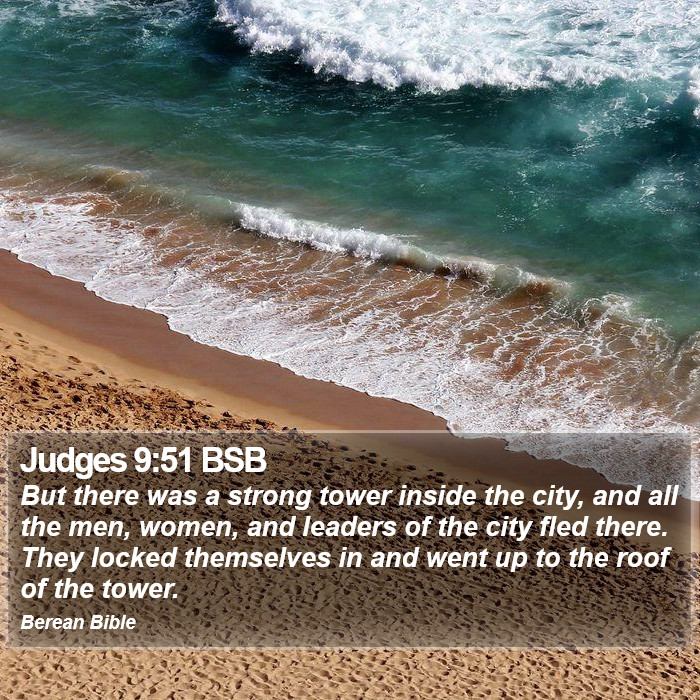 Judges 9:51 BSB Bible Study