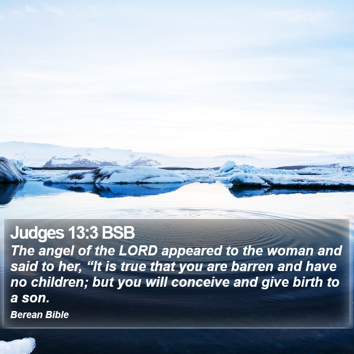 Judges 13:3 BSB Bible Study