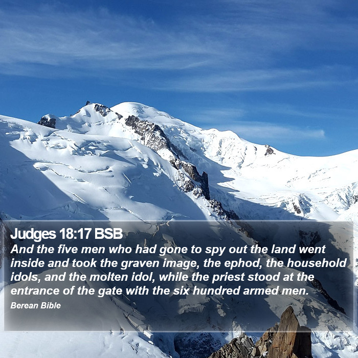 Judges 18:17 BSB Bible Study