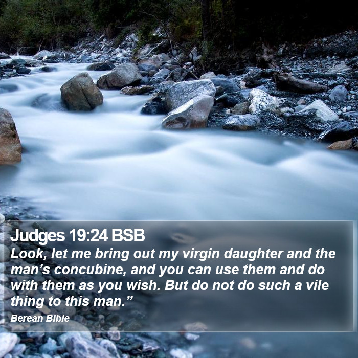 Judges 19:24 BSB Bible Study