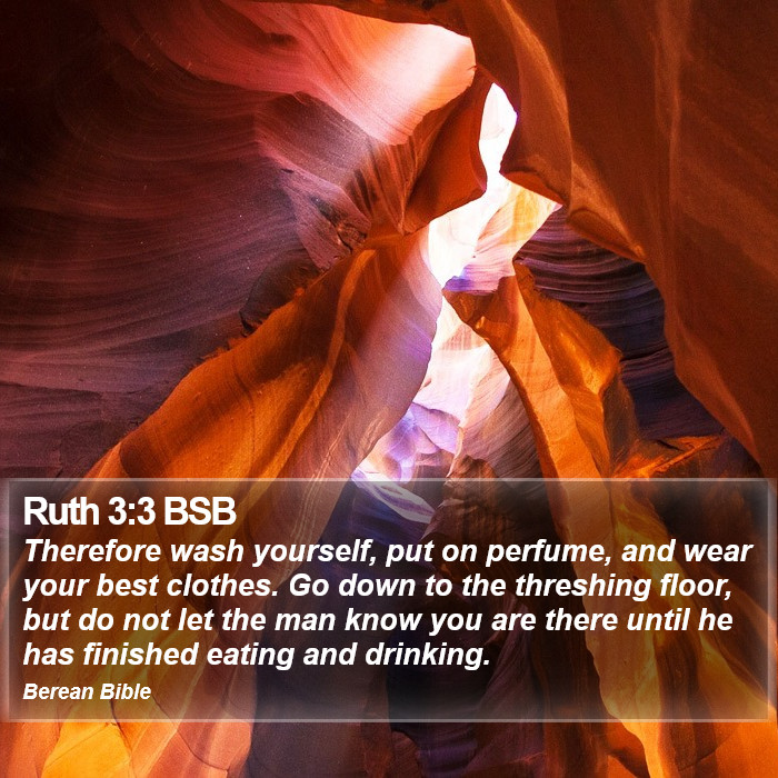 Ruth 3:3 BSB Bible Study