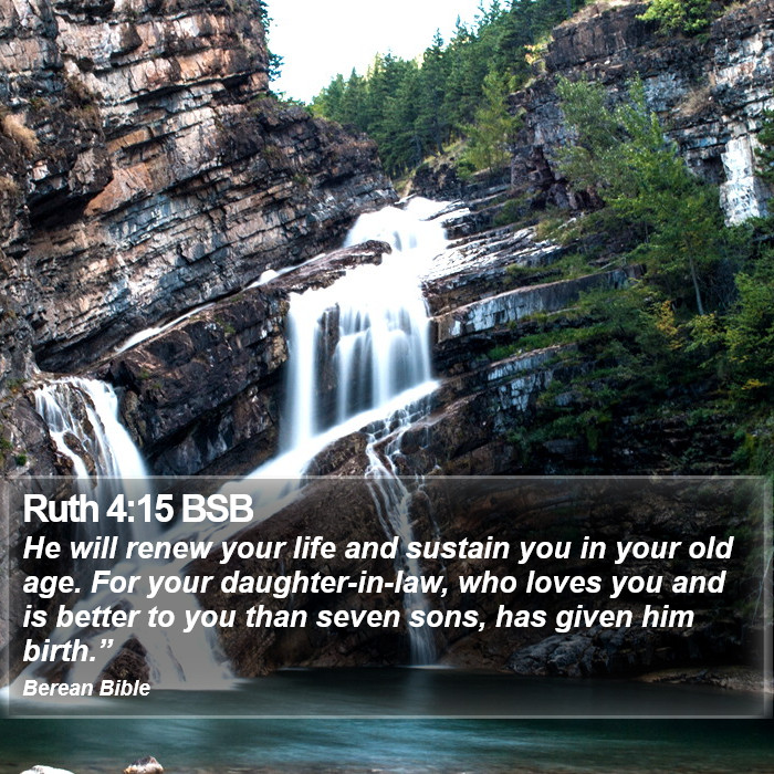 Ruth 4:15 BSB Bible Study