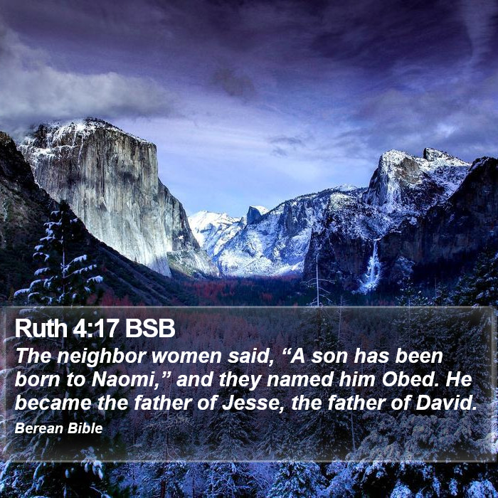 Ruth 4:17 BSB Bible Study