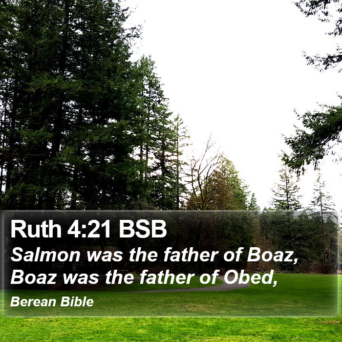 Ruth 4:21 BSB Bible Study