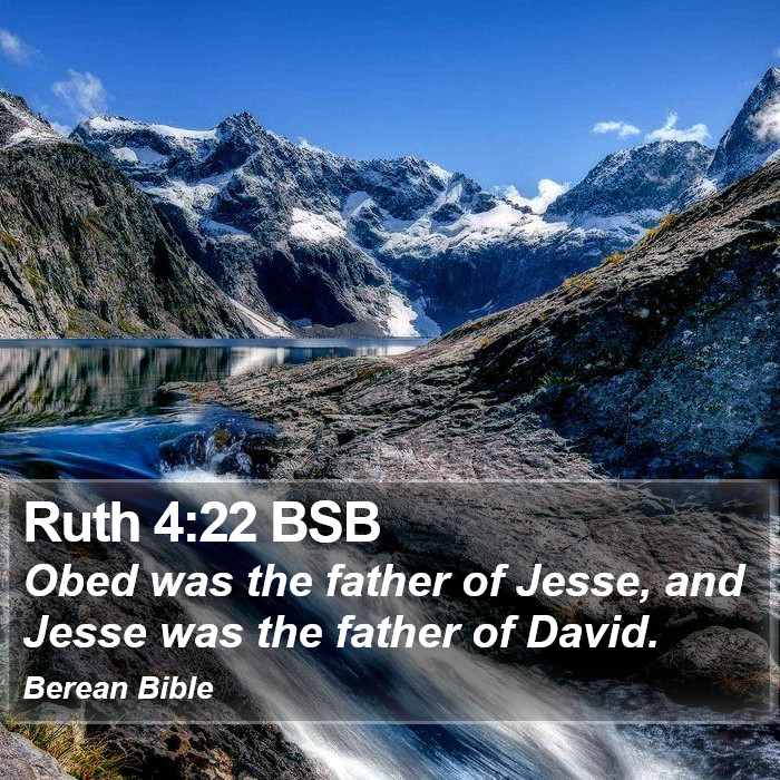 Ruth 4:22 BSB Bible Study