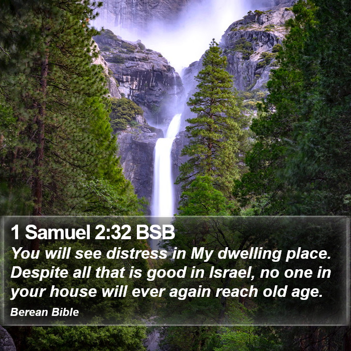 1 Samuel 2:32 BSB Bible Study