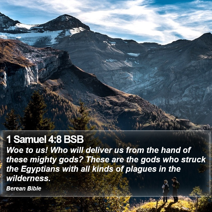 1 Samuel 4:8 BSB Bible Study