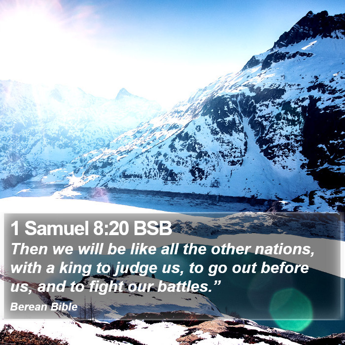 1 Samuel 8:20 BSB Bible Study