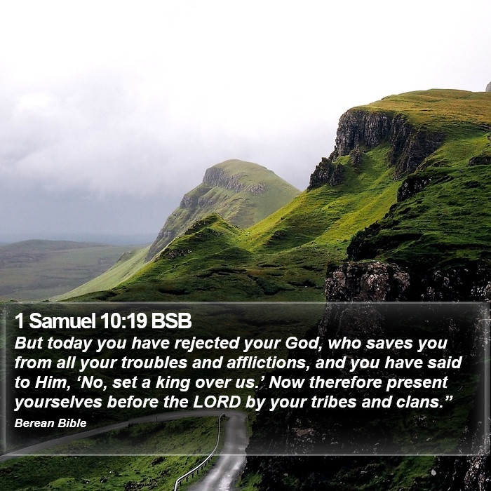 1 Samuel 10:19 BSB Bible Study