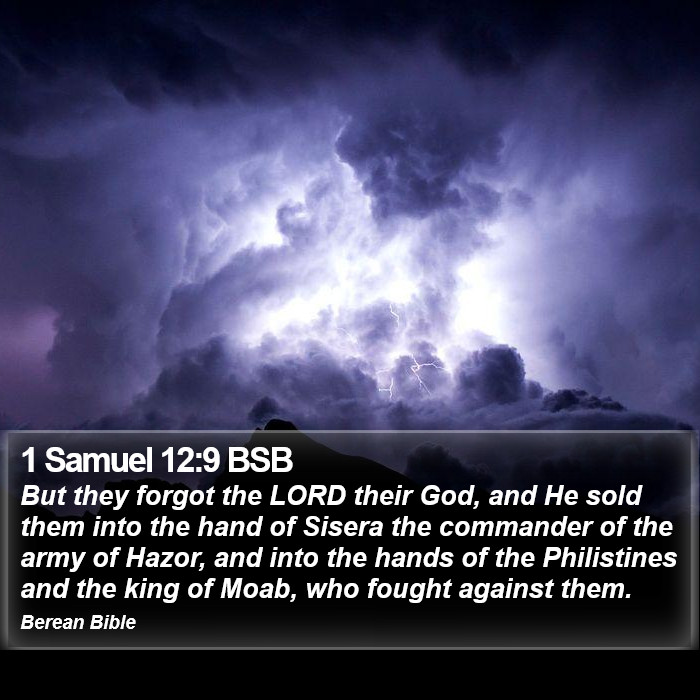 1 Samuel 12:9 BSB Bible Study