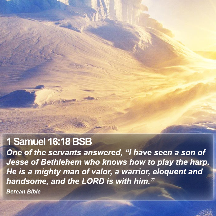 1 Samuel 16:18 BSB Bible Study