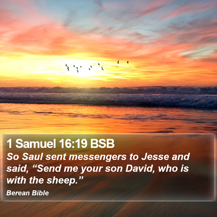 1 Samuel 16:19 BSB Bible Study