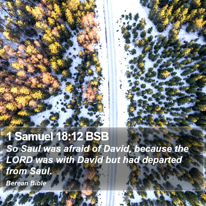 1 Samuel 18:12 BSB Bible Study