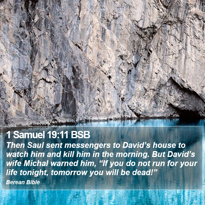 1 Samuel 19:11 BSB Bible Study