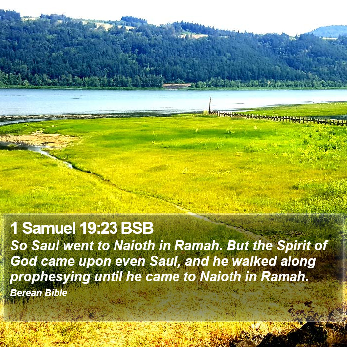 1 Samuel 19:23 BSB Bible Study