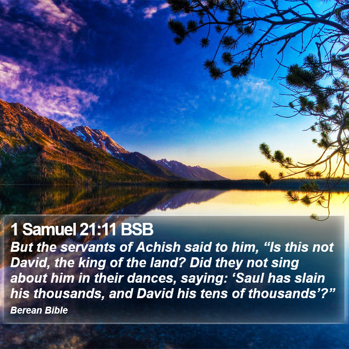 1 Samuel 21:11 BSB Bible Study