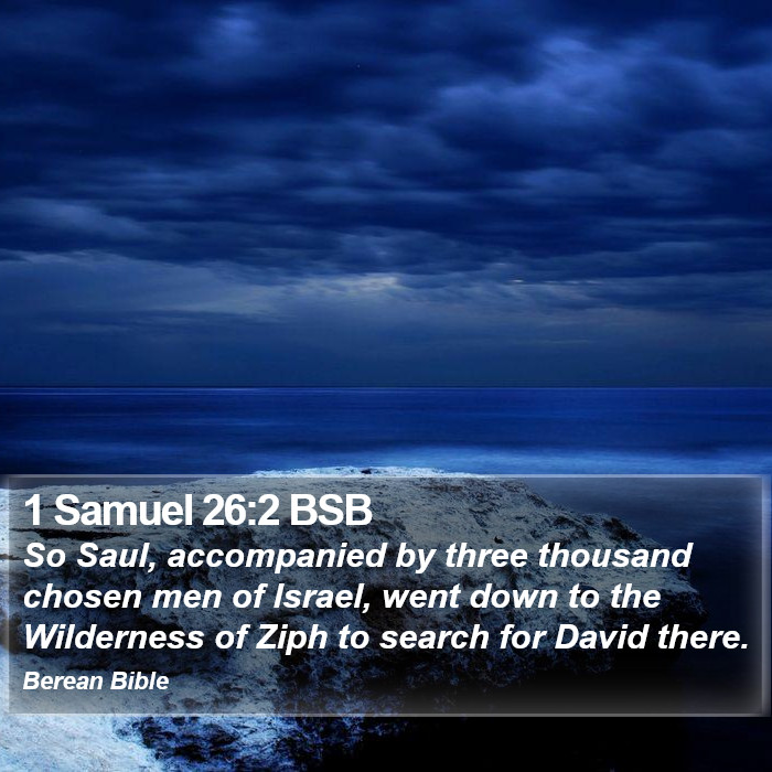 1 Samuel 26:2 BSB Bible Study