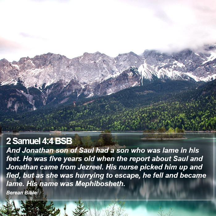 2 Samuel 4:4 BSB Bible Study