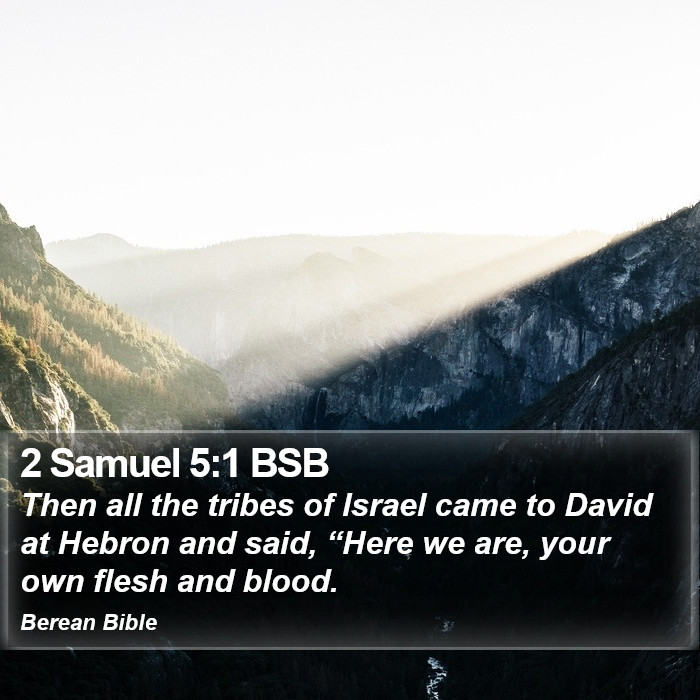 2 Samuel 5:1 BSB Bible Study