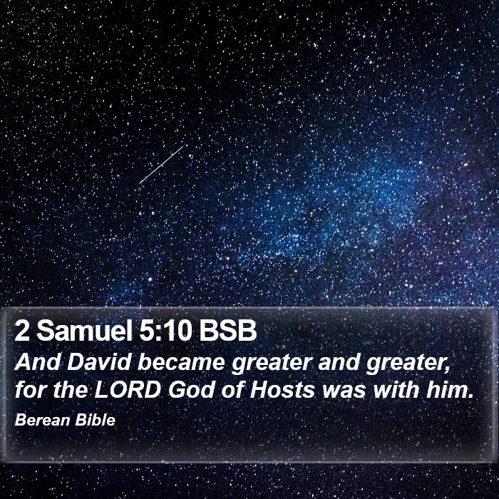 2 Samuel 5:10 BSB Bible Study