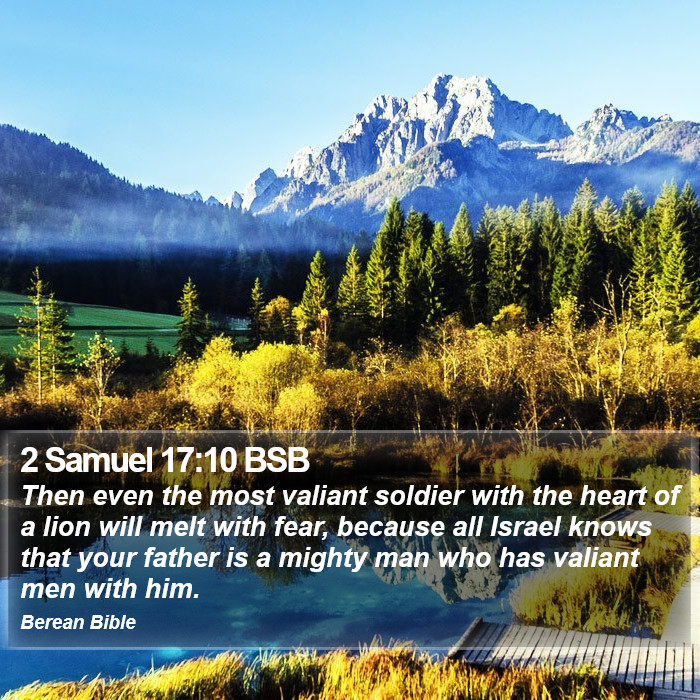 2 Samuel 17:10 BSB Bible Study