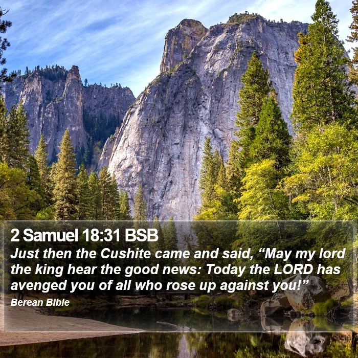 2 Samuel 18:31 BSB Bible Study