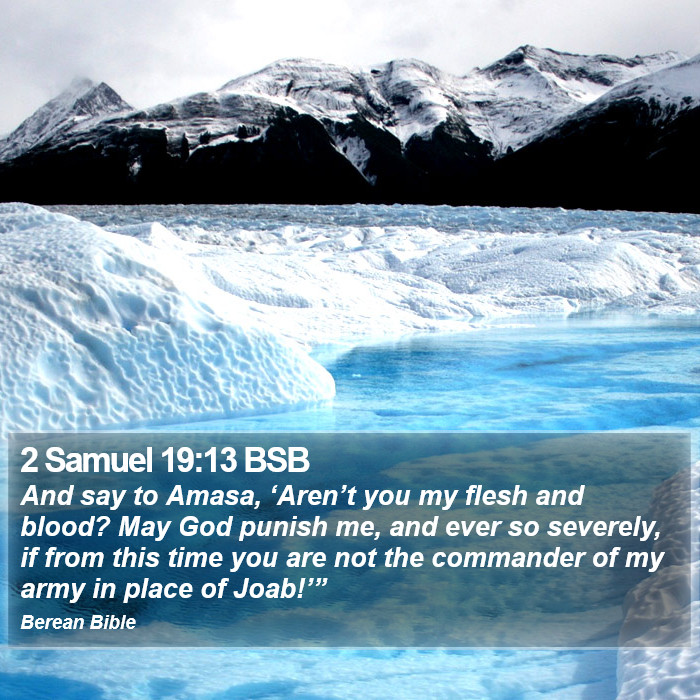 2 Samuel 19:13 BSB Bible Study