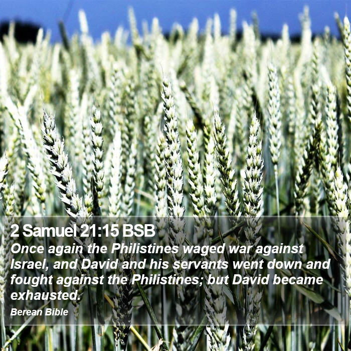 2 Samuel 21:15 BSB Bible Study