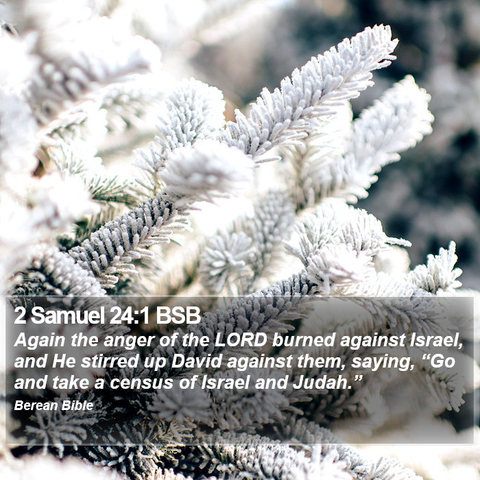 2 Samuel 24:1 BSB Bible Study