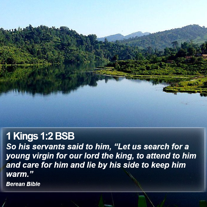 1 Kings 1:2 BSB Bible Study