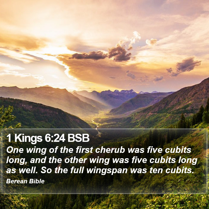 1 Kings 6:24 BSB Bible Study