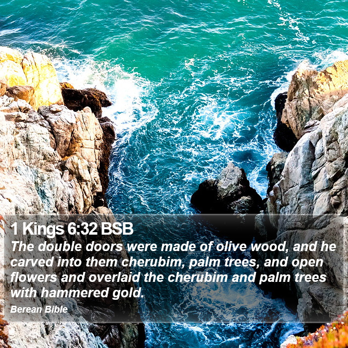 1 Kings 6:32 BSB Bible Study