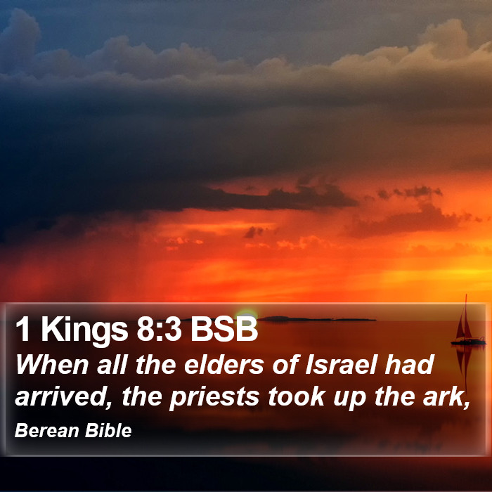 1 Kings 8:3 BSB Bible Study