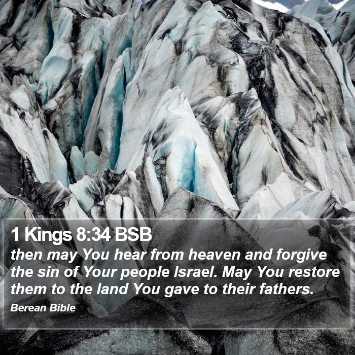 1 Kings 8:34 BSB Bible Study